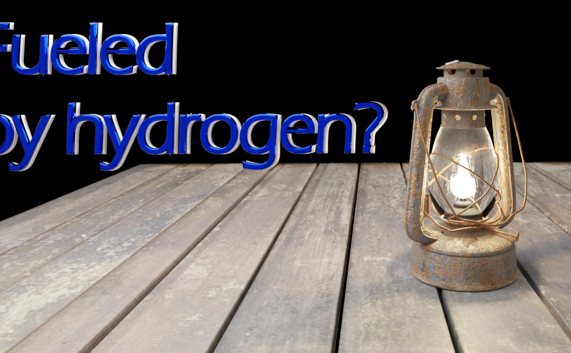Fueled by hydrogen?