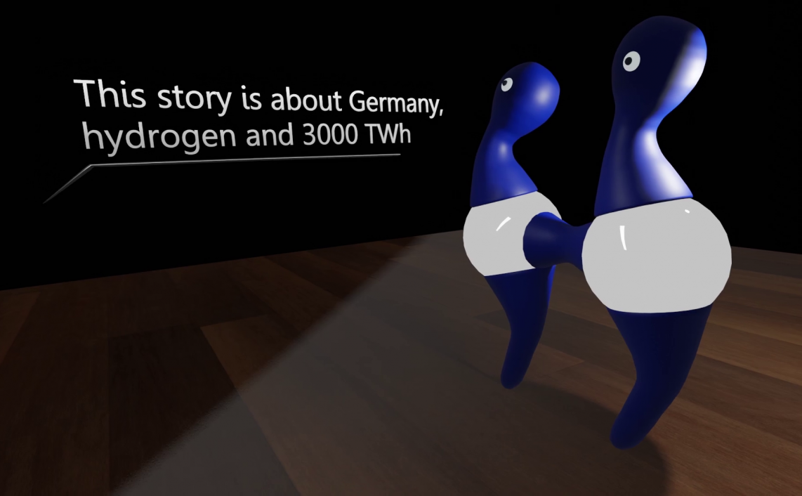 Story about Germany, Hydrogen and 3000 TWh